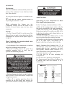 Installation, Service And User Manual - (page 11)