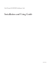 Installation And Using Manual - (page 1)