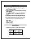 Installation And Programming Instructions - (page 6)
