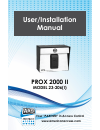 User & Installation Manual - (page 1)