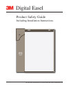 Product Safety Manual - (page 1)
