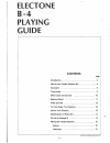 Playing Manual - (page 2)