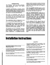 Installation And Servicing Instructions - (page 4)