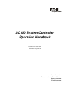 Operation Handbook - (page 1)