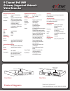 Features & Specifications - (page 2)
