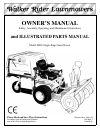 Owner's Manual And Illustrated Parts Manual - (page 1)