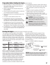 Owner's Operating Instruction Manual - (page 17)