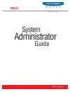 Administrator's Manual - (page 1)