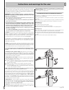 Instructions And Warnings For Installation And Use - (page 89)