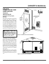 Owner's Operation And Installation Manual - (page 5)