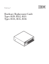 Hardware Replacement Manual - (page 1)