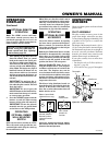 Owner's Operation And Installation Manual - (page 25)