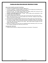 Installation, Operating And Troubleshooting Instructions - (page 11)