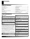 Owner's Operating & Installation Manual - (page 2)