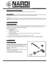 Instruction Manual And Spare Parts Catalogue - (page 8)