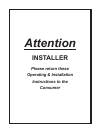 Owner's Manual And Installation Instructions - (page 32)