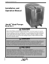 Installation And Operation Manual - (page 1)