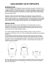 Installation And User Instructions Manual - (page 4)