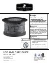 Use And Care Manual - (page 1)