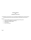 Operating And Installation Manual - (page 2)