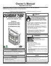 Owner's manual operation & care - (page 1)