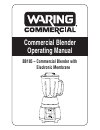 Operating manual - (page 1)