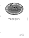 Owner's Manual & Recipe Manual - (page 1)
