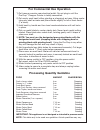Operating And Cleaning Instructions - (page 5)