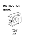Instruction Book - (page 1)
