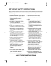 Instruction Manual & Cooking Manual - (page 3)