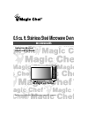 Instruction Manual & Cooking Manual - (page 1)