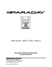 FARADAY PROGRAMMING SERVICES ONLY W/ DEVICE PROGRAMMER FOR PROVIDED DEVICES. 