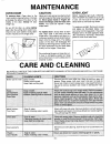 Use And Care Manual - (page 11)