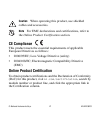 Operating Instructions And Specification - (page 21)