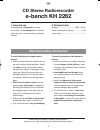 Operating And Safety Instructions Manual - (page 4)