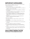 Use And Care Instructions Manual - (page 2)