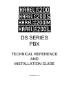 Technical Reference And Installation Manual - (page 2)