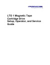 Setup, Operator, And Service Manual - (page 1)