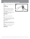 Mounting Instructions - (page 6)