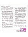 Owner's Manual And Warranty - (page 8)