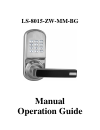 Manual Operation Manual - (page 1)