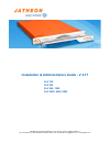 Installation & Administrators Manual - (page 1)