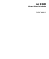 Library Object Style Manual - (page 3)