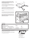Installation and operation instructions manual - (page 5)