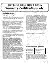 Warranty And Legal Manual - (page 1)