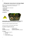 Operation Instructions Manual - (page 3)