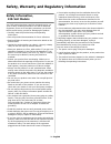 Safety And Warranty Manual - (page 2)