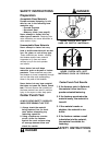 Operator's Safety & Operating Instruction Manual - (page 3)
