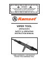 Operator's Safety & Operating Instruction Manual - (page 1)