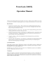 Operation Manual - (page 1)